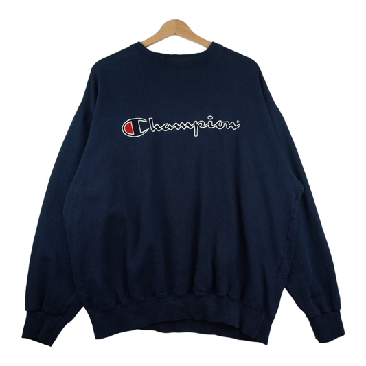 00s Champion Sweatshirt Navy L