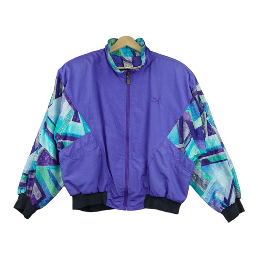 90s Puma Jacket Purple  S