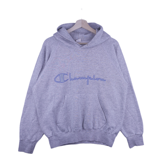 80s Champion Hoodie Grey S/M