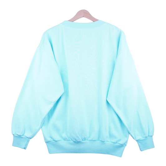 90s Wrangler Sweatshirt Turqoise M