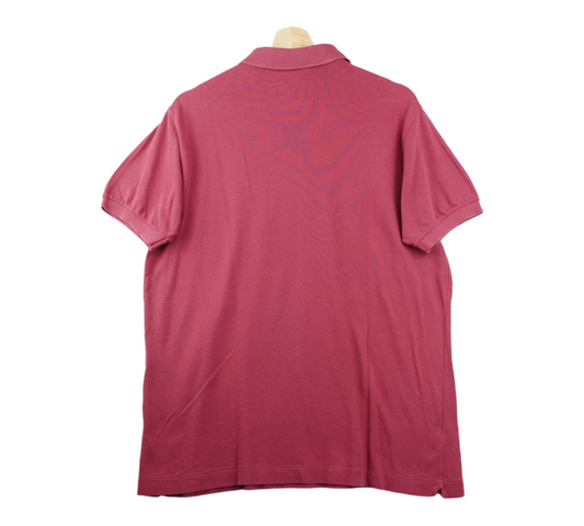 90s Lacoste Poloshirt Red M