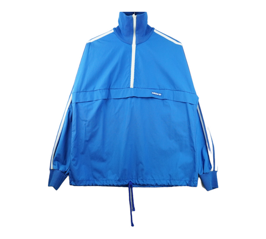 70s Adidas Windbreaker Blue M/L