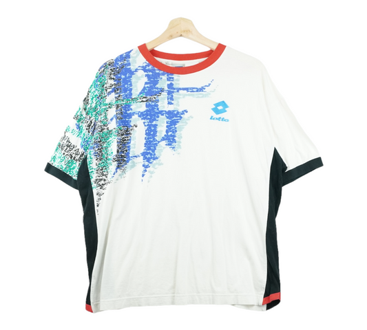 90s Lotto T-Shirt White M/L