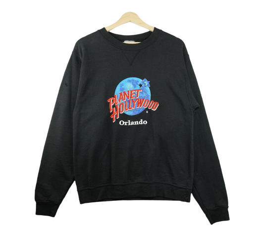 90s Planet Hollywood Orlando Sweatshirt Black M