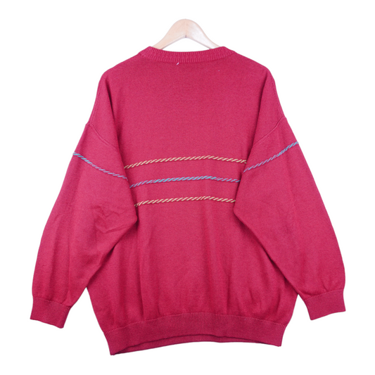 90s Saffo Sweater Red L