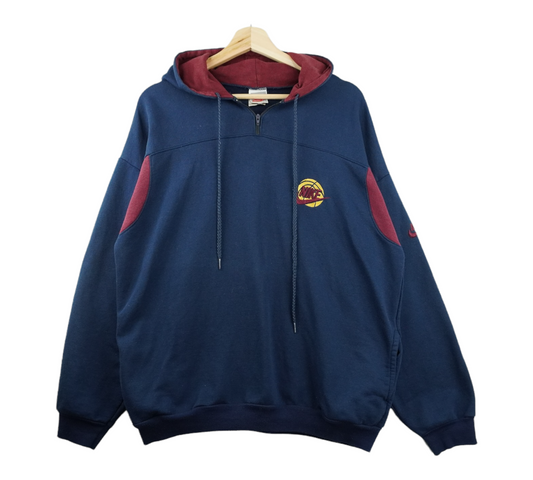 90s Nike Basketball Hoodie Navy M/L