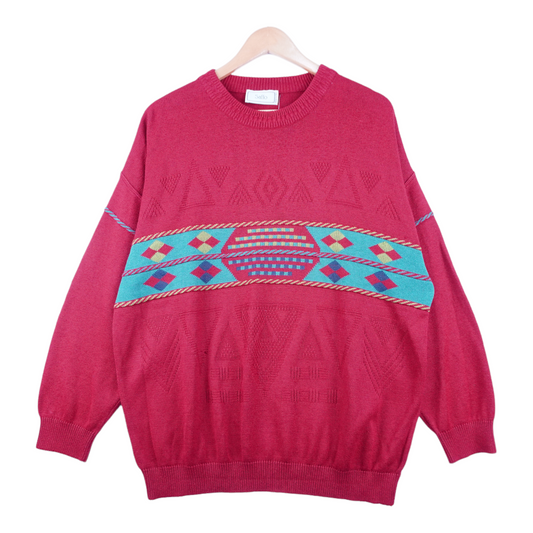 90s Saffo Sweater Red  L