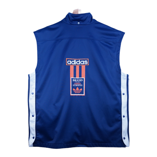 90s Adidas Vest Navy Orange XL