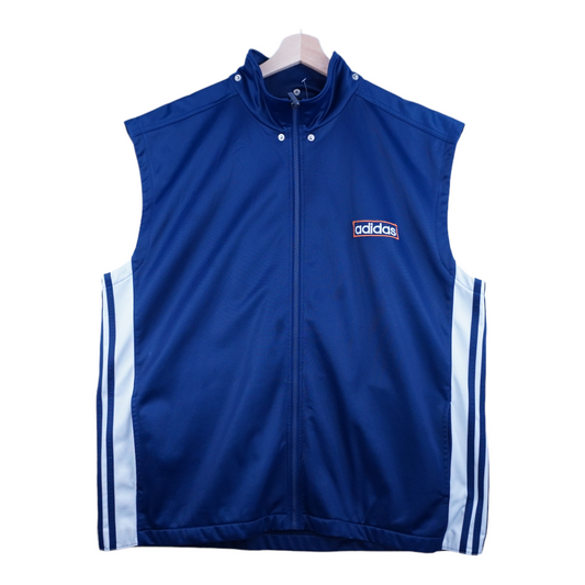 90s Adidas Vest Navy Orange XL