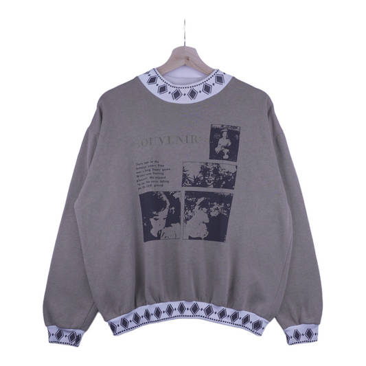 80s Souvenirs Sweatshirt Brown M