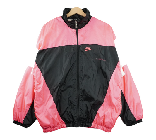 90s Nike Trackjacket Pink Black L