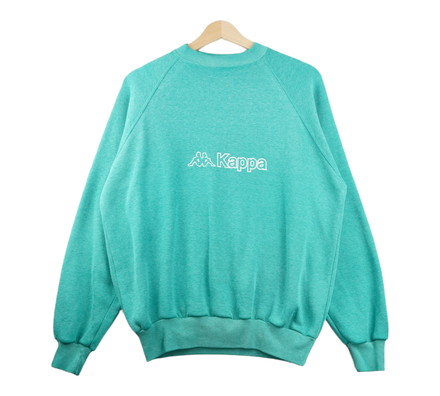 80s Kappa Sweatshirt Green  M