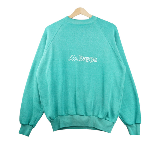 80s Kappa Sweatshirt Green M