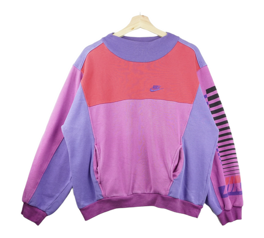 80s Nike Sweatshirt Purple M