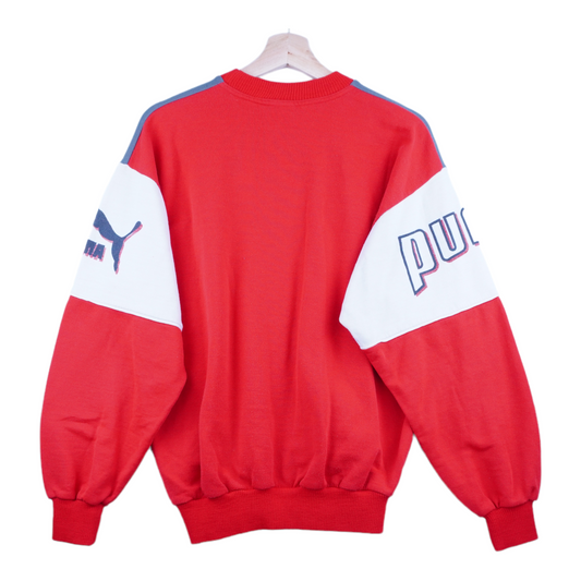 90s Puma Sweatshirt Red M