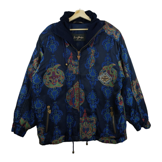 90s Snow Dancer Skiwear Jacket Blue  L