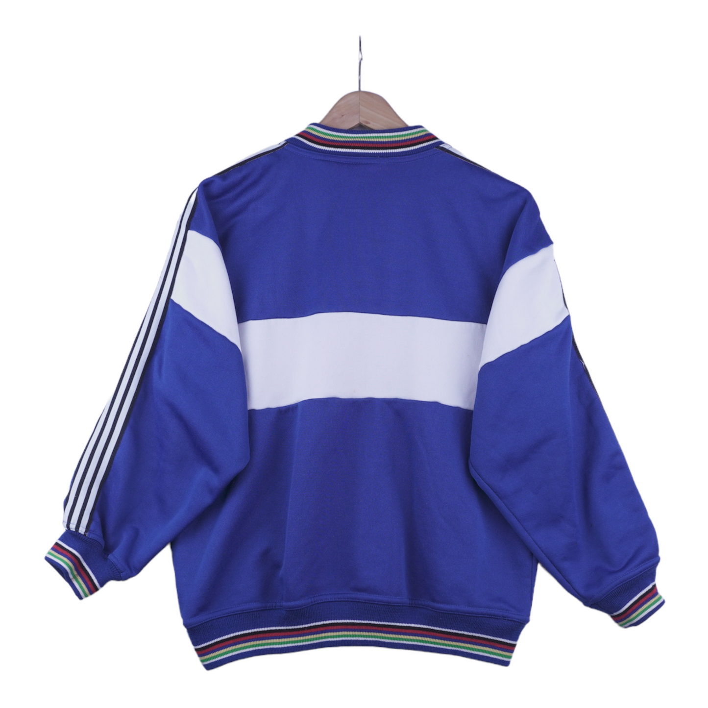 90s Adidas Cycling Sweatshirt Blue  S