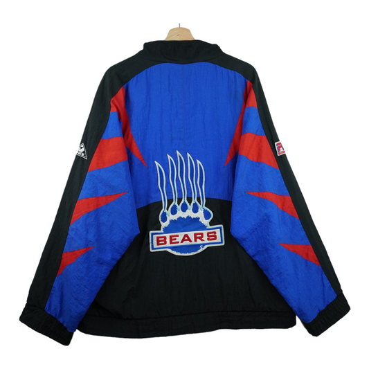 90s Apex One Berlin Bears Football League of Europe FLE Jacket Blue  XL