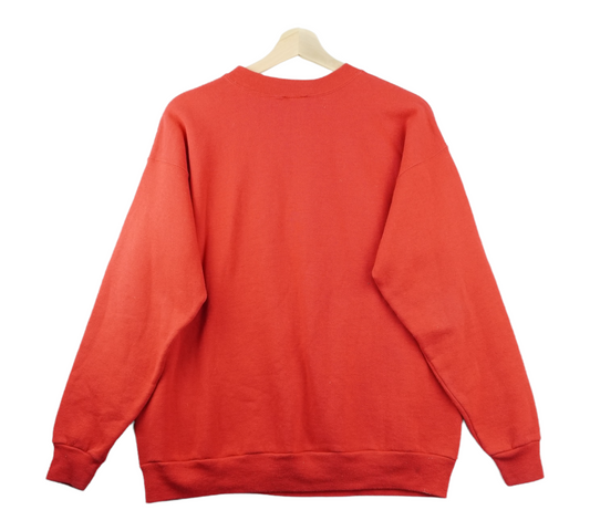 90s Mickey Mouse Sweatshirt Red  M