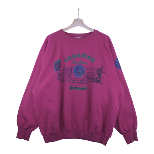 90s Best Company Sweatshirt Red L