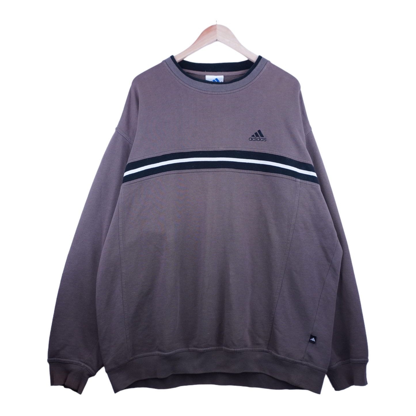 90s Adidas Sweatshirt Brown  XL