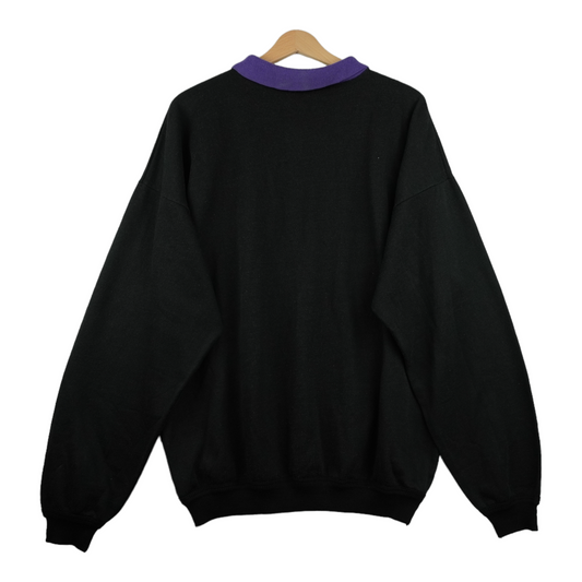 80s Unbranded Sweatshirt Black M/L