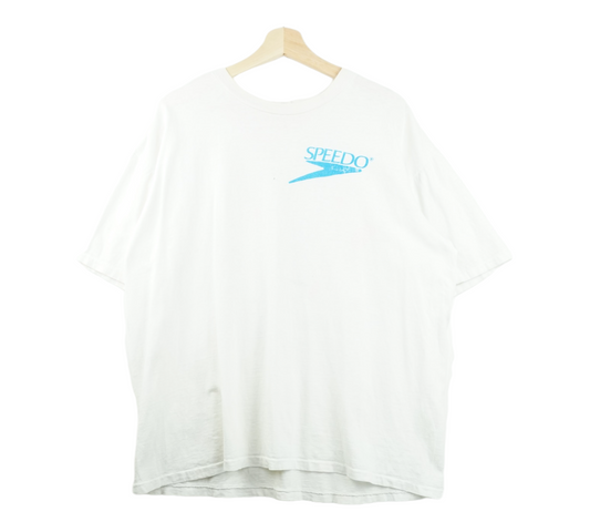 80s Speedo T-Shirt White  L