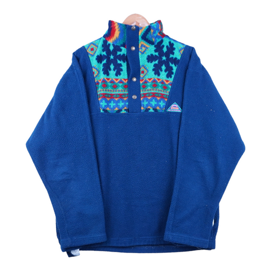 90s Dress Fleece Navy L