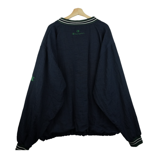 90s Champion Pullover Navy Green XXL