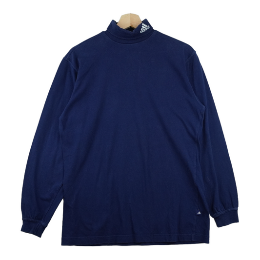 00s Adidas Sweatshirt Blue S/M