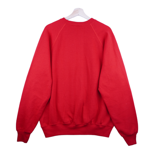 90s Lee Nigell Mansell Formula 1 Sweatshirt Red L