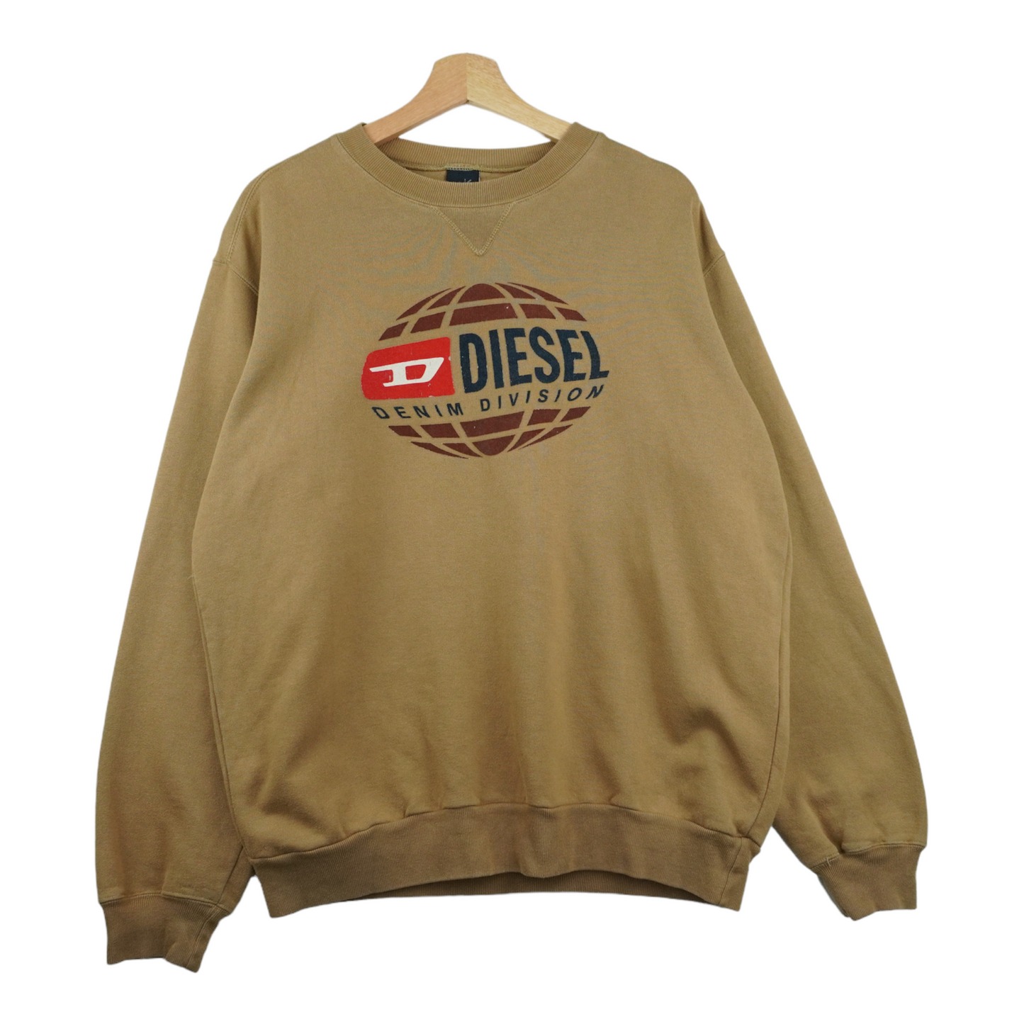 00s Diesel Sweatshirt Brown  M