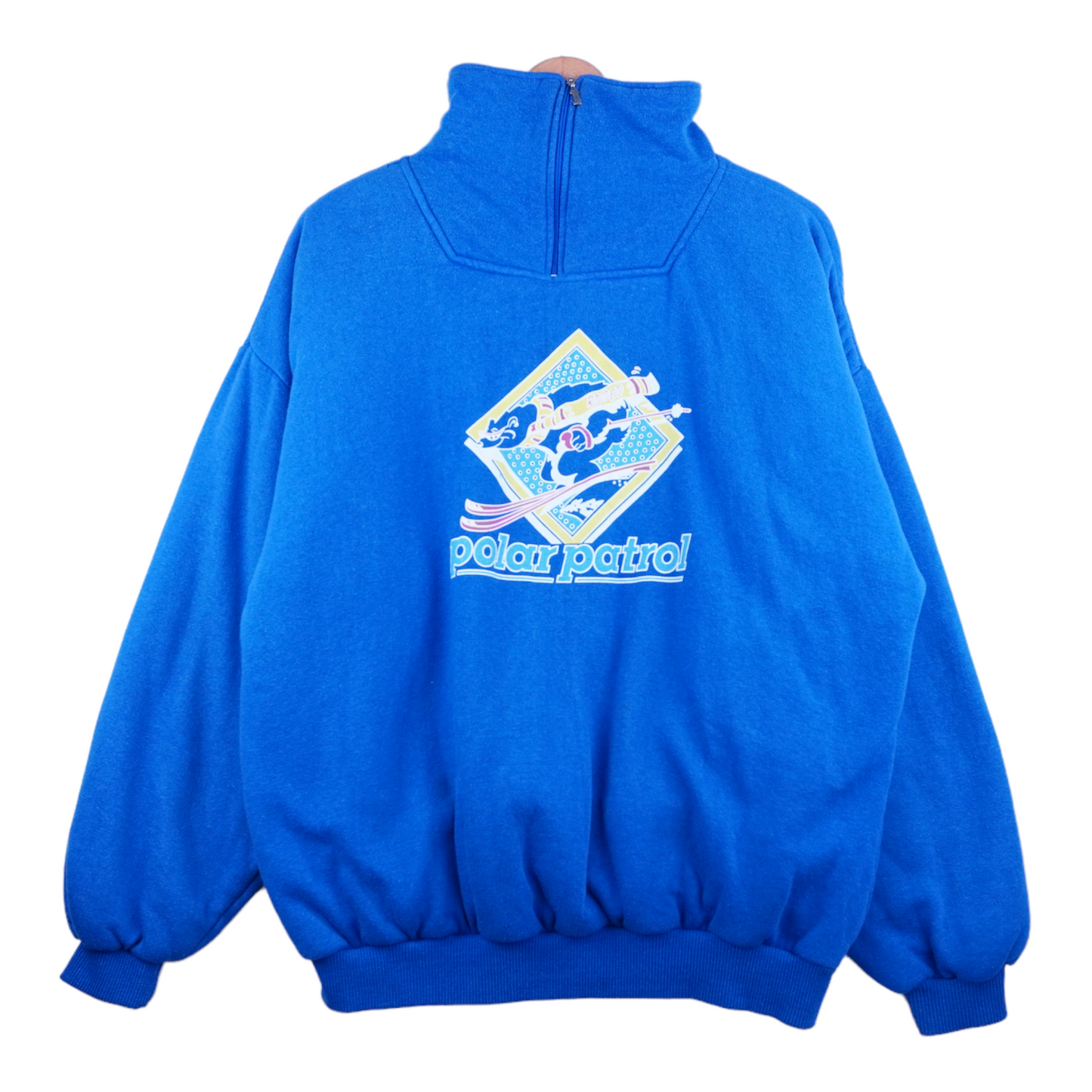 90s Rodeo Ski Sweatshirt Blue  M