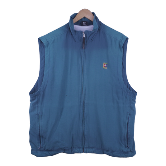 90s Nike Court Vest Green L