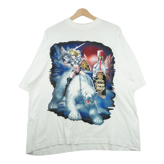 00s Sport King Rumple Minze Promo T-Shirt White L