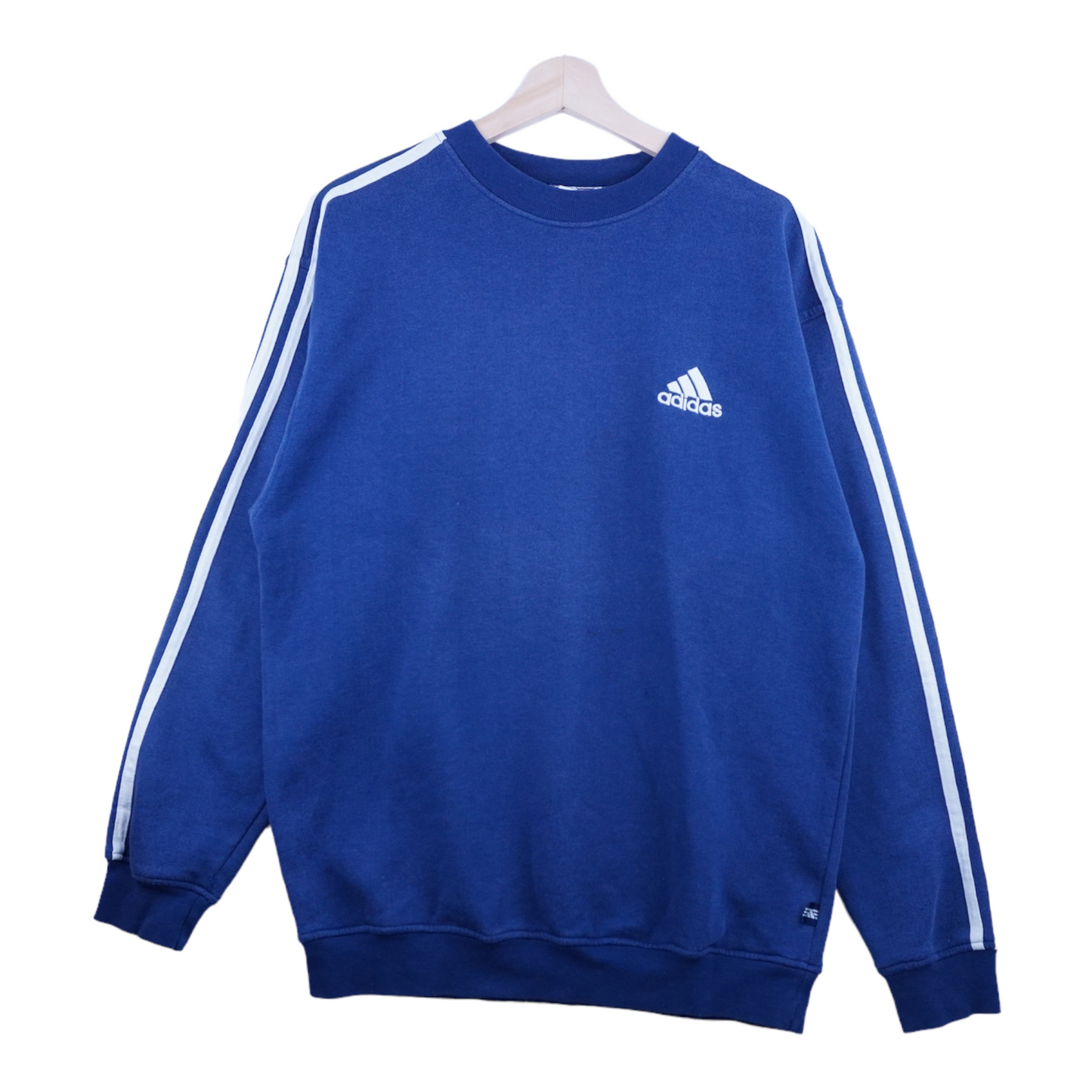 90s Adidas Sweatshirt Blue  M/L