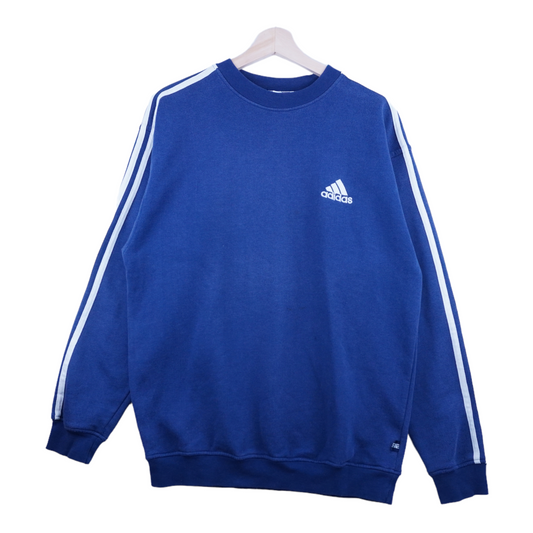 90s Adidas Sweatshirt Blue M/L