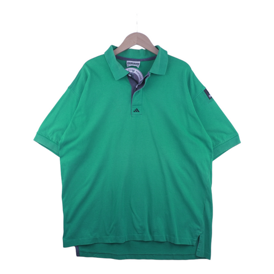 90s Adidas Equipment Polo-Shirt Green  L