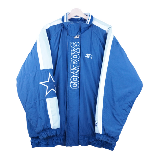 90s Starter Dallas Cowboys NFL Jacket Navy  L