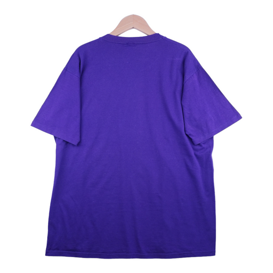 90s Jerzees Hard Duck Cafe New Orleans T-Shirt Purple XL