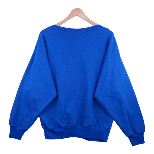 90s Adidas Takeoff Sweatshirt Blue S/M