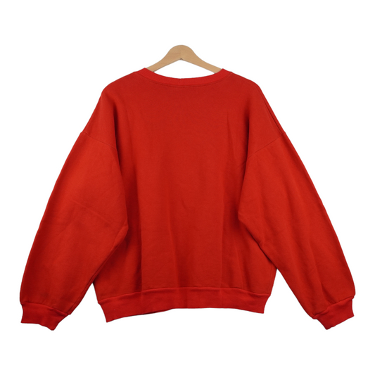 90s Puma Disc Sweatshirt Red  M