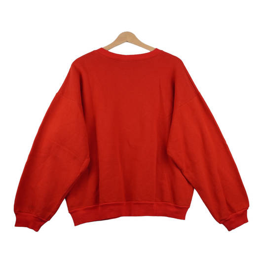 90s Puma Disc Sweatshirt Red M