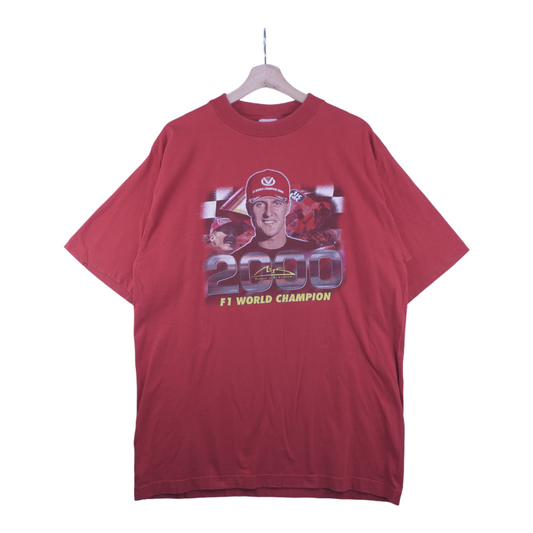 00s Michael Schumacher T-Shirt Red L