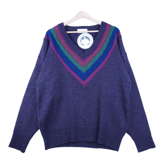90s Balloon Sweater Very dark red L