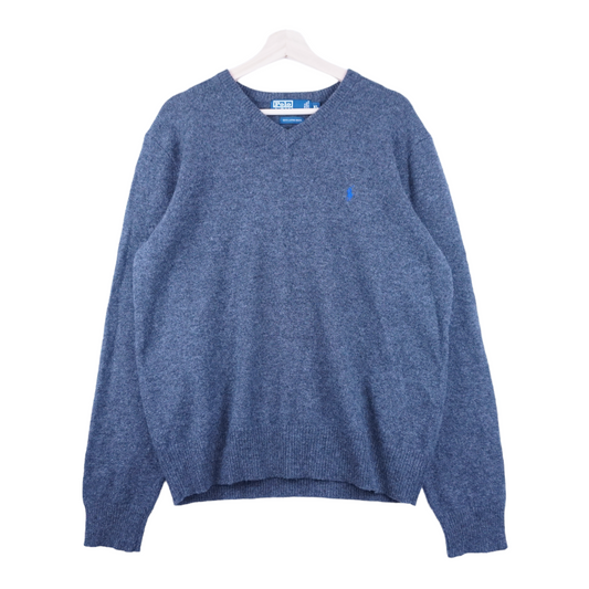 00s Polo Ralph Lauren Sweater Grey L