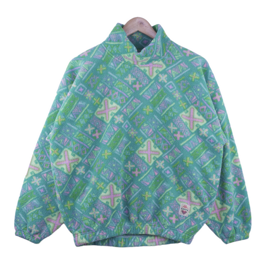 70s Kappa Fleece Green  S