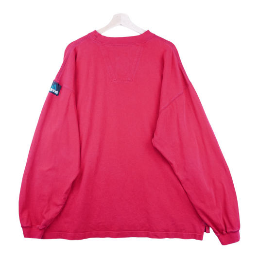 90s Adidas Equipment Longsleeve Red  L