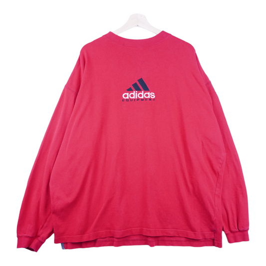 90s Adidas Equipment Longsleeve Red L