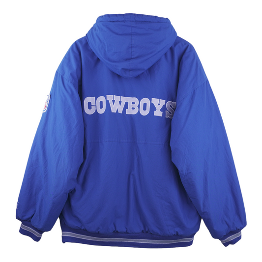 90s Starter Dallas Cowboys NFL Jacket Blue  M/L